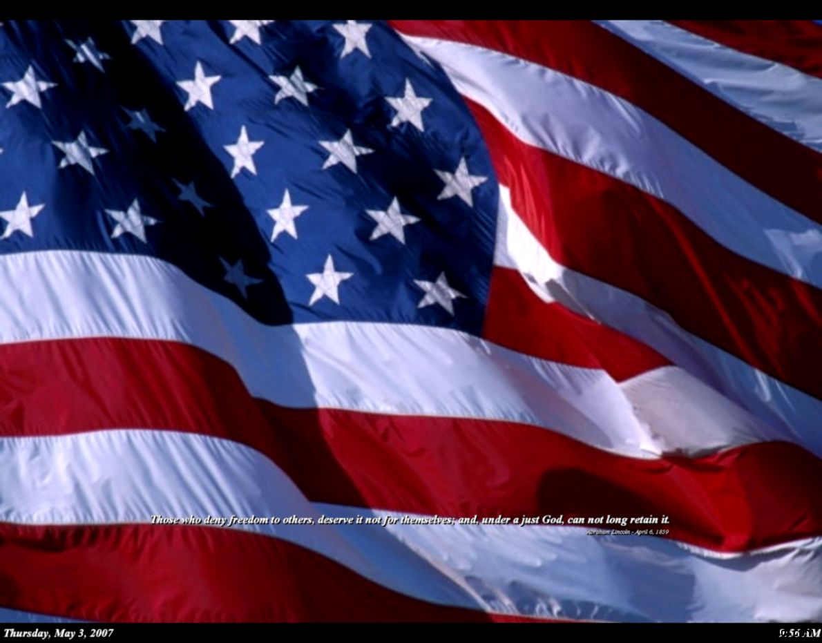 Waving American Flag Screensaver Wallpaper Best HD