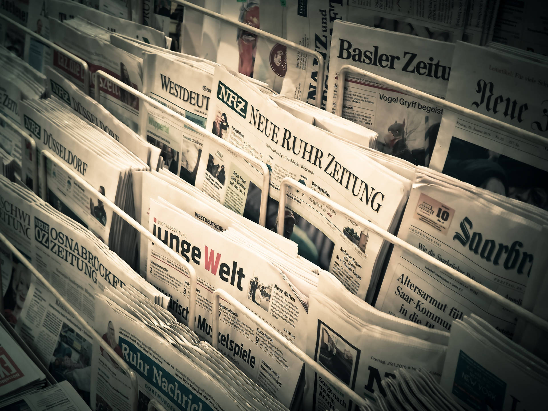 Newspaper Wallpaper