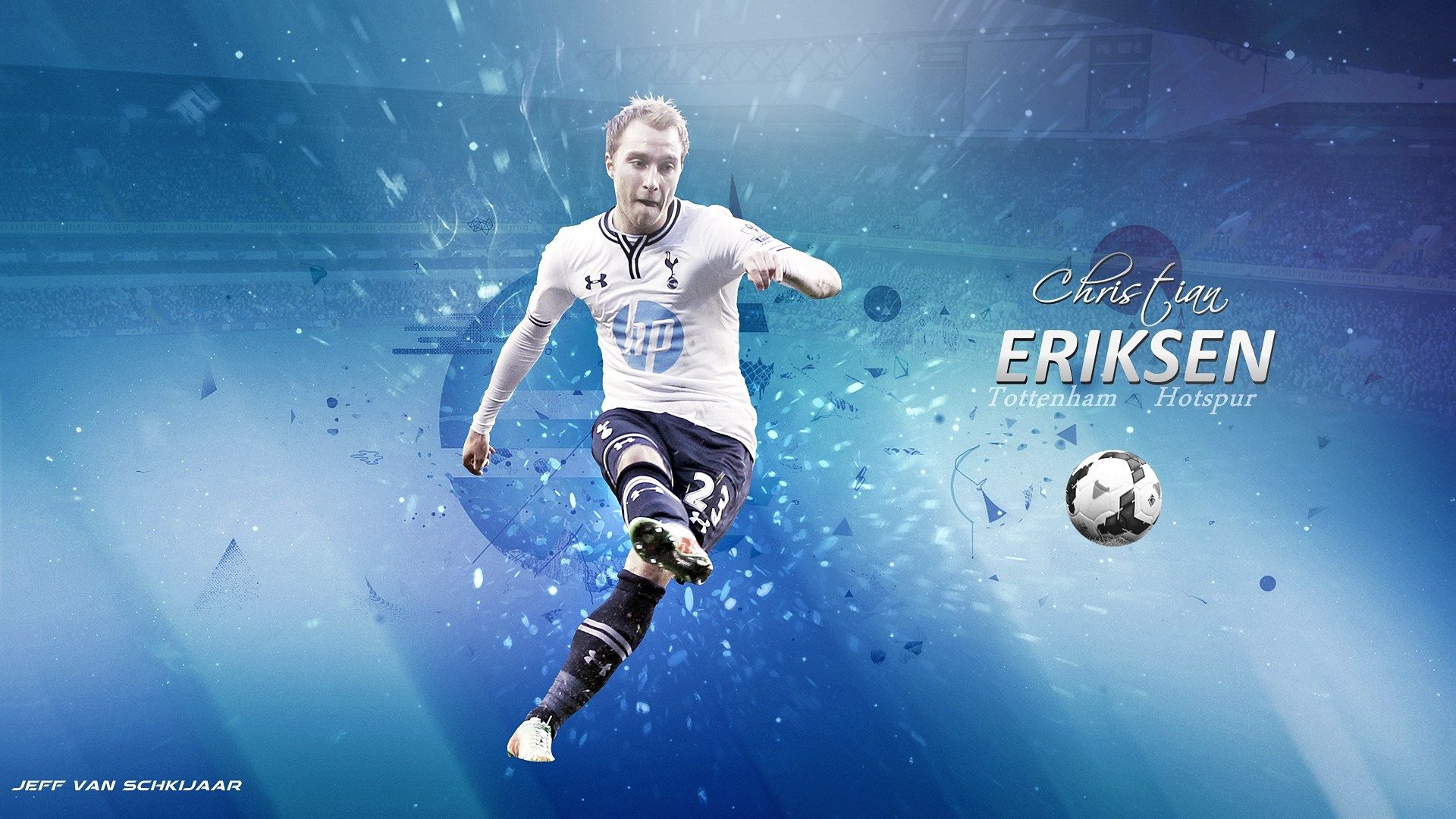 Eriksen Tottenham Hotspur Wallpaper