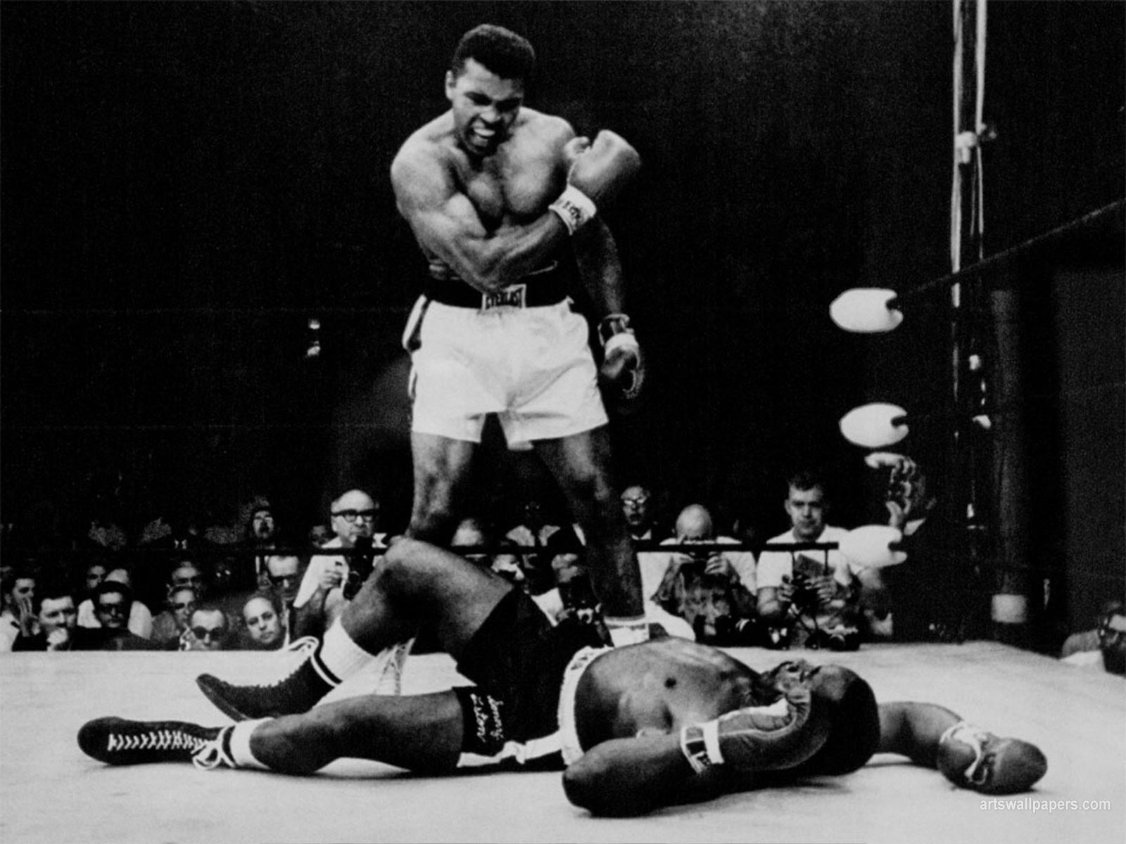 Muhammad Ali Vs Sonny Liston Wallpaper Photo Desktop Background