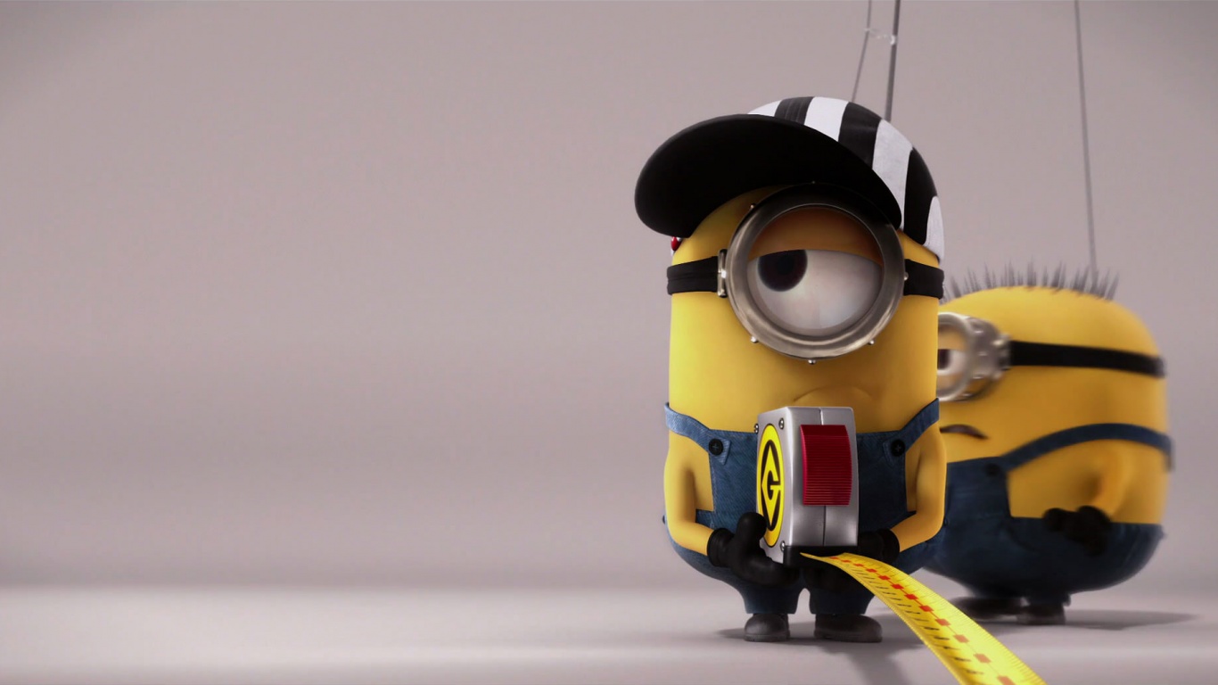 Free Download Cute Minion Wallpapers Hd For Desktop 1 1366x768 For