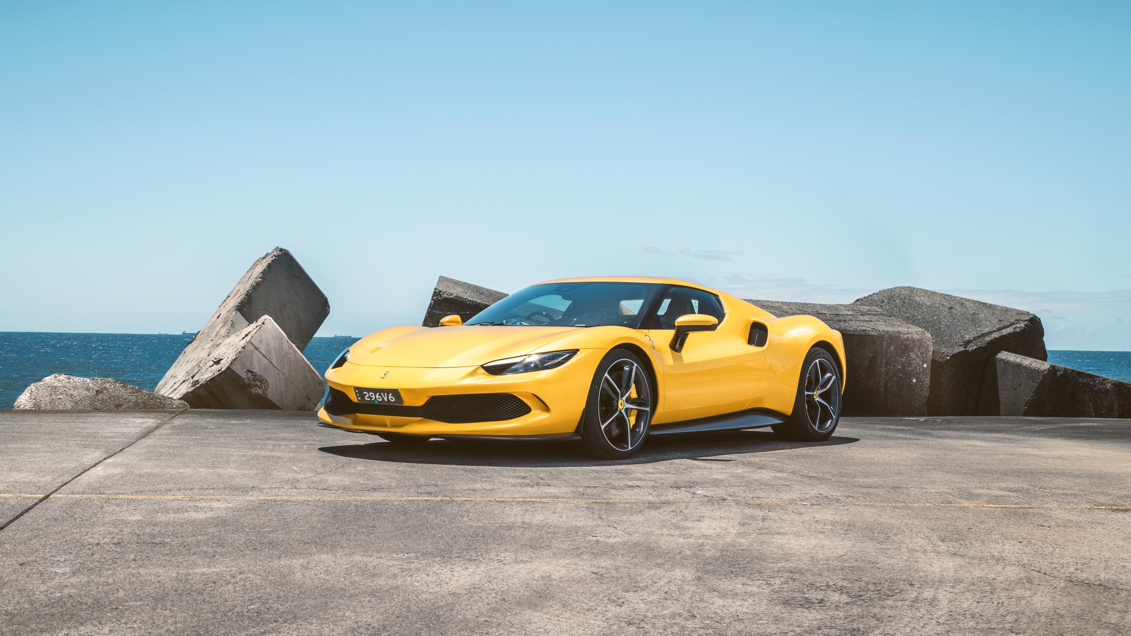 Ferrari Gtb 4k Wallpaper HD Car
