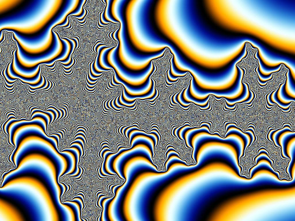 Optical Illusion Fractal Image Try To Stare At This And Not Go