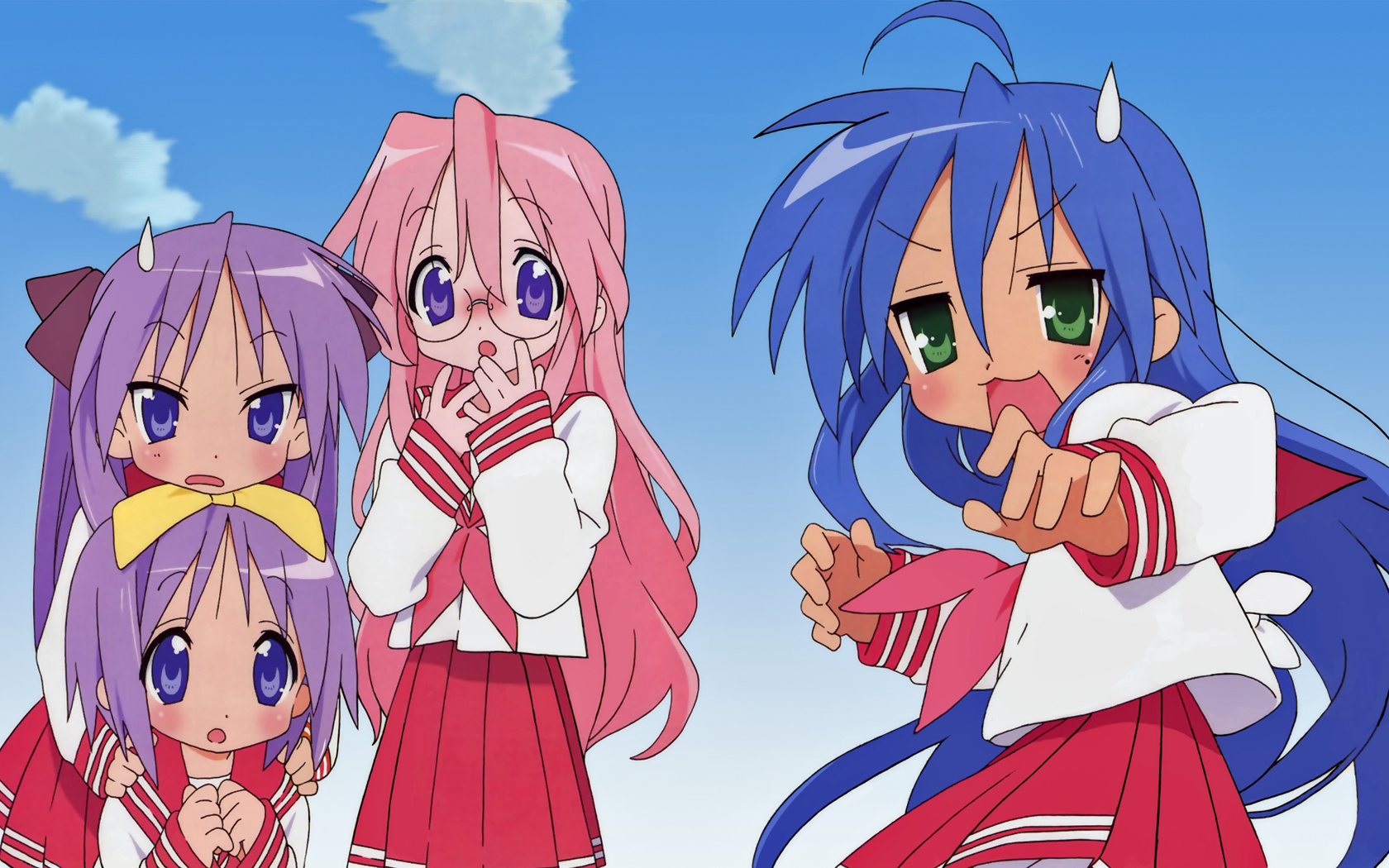 You Are Ing Lucky Star HD Wallpaper Color Palette Tags