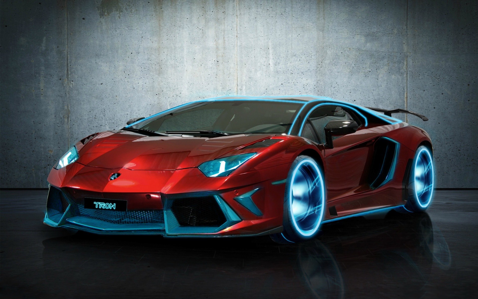Cool Cars Lamborghini Neon