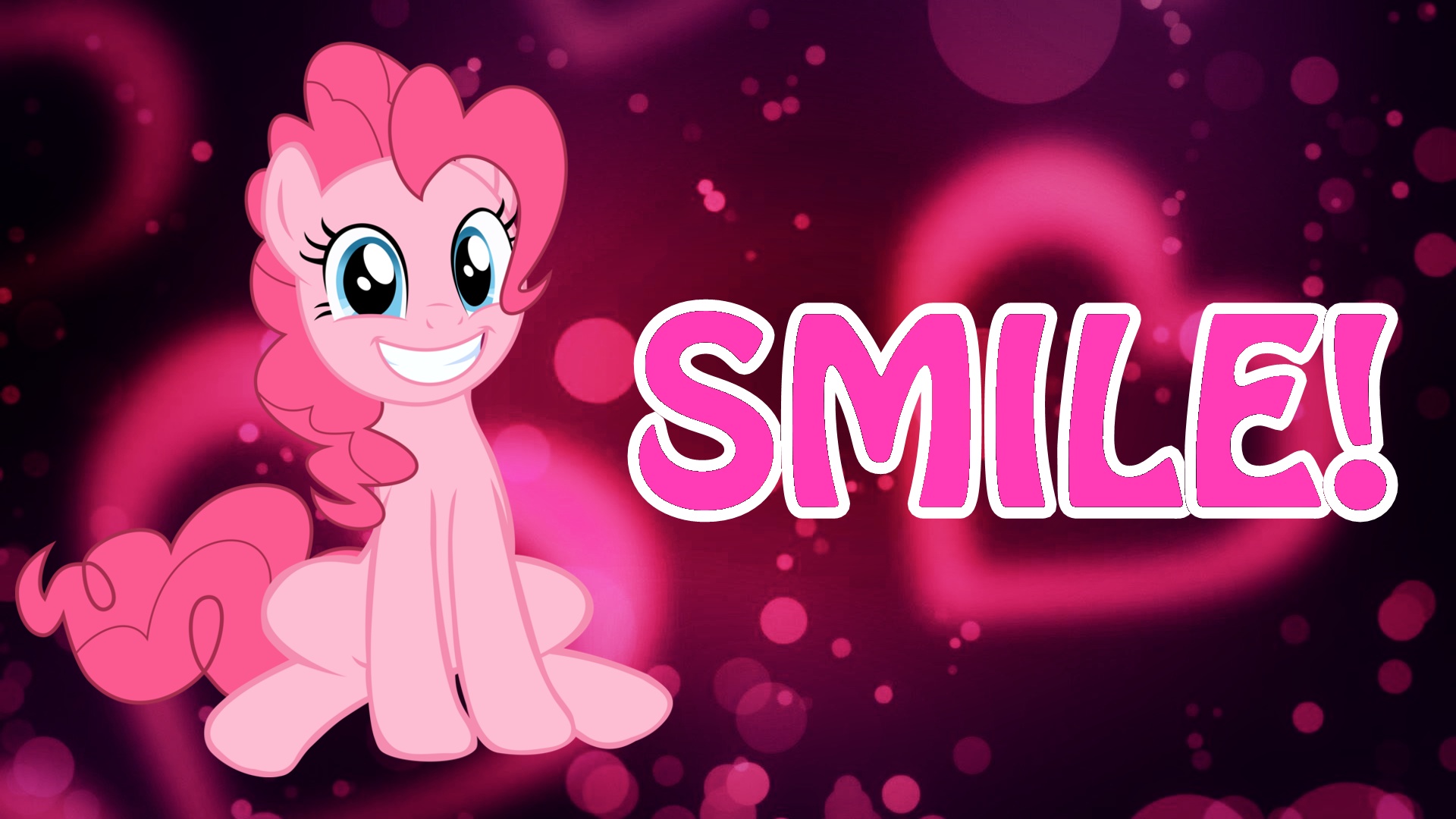 Pinkie Pie Smile Wallpaper By Feargm