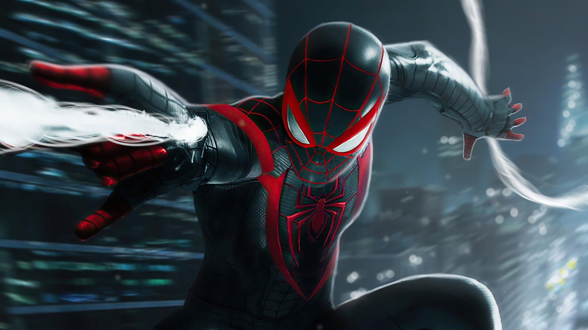 4k Marvel S Spider Man Miles Morales Wallpaper Background