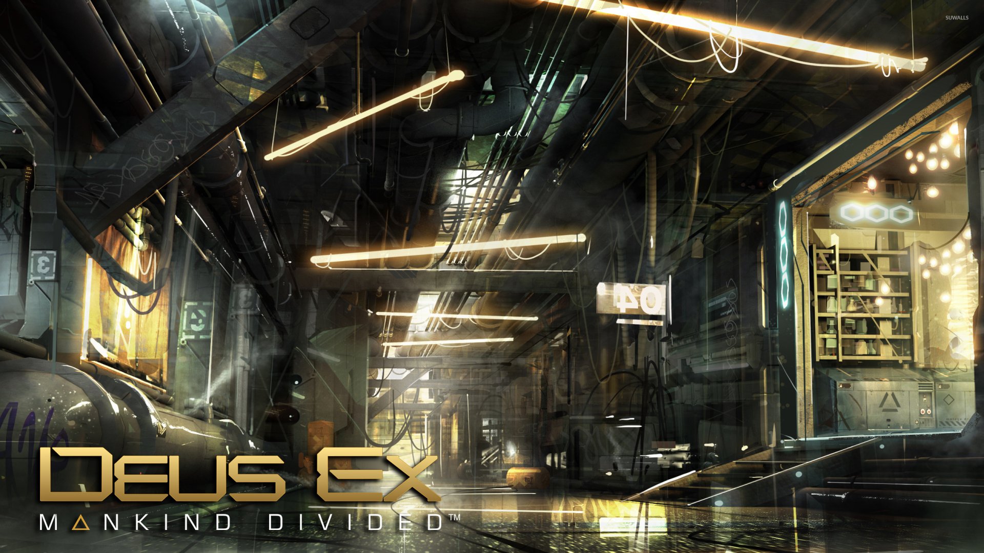 Video Game Deus Ex Wallpaper