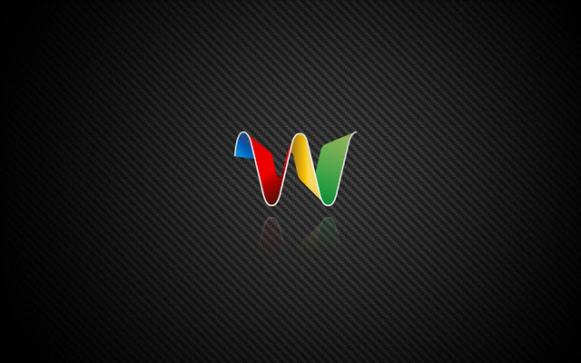 Chrome A Reflective 3d Google Wave Logo Is Used As Background For The