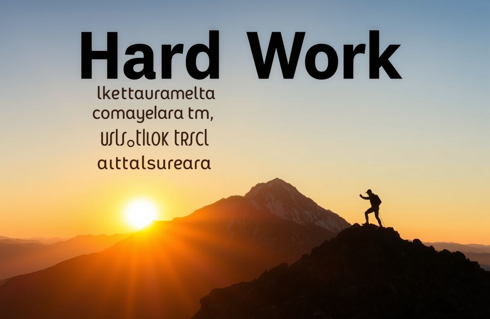Hard Work Wallpaper
