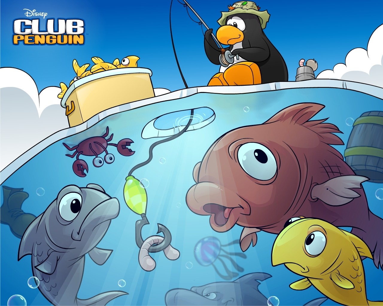 There S A New Wallpaper From Club Penguin For Your Desktop It The