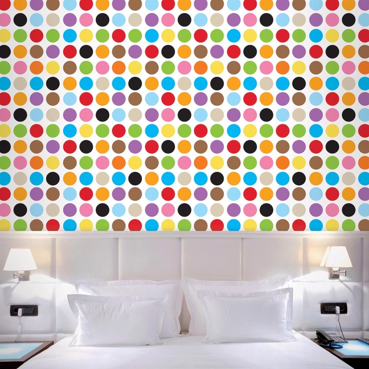 Free download Large multidot removable wallpaper Peel stick vinyl