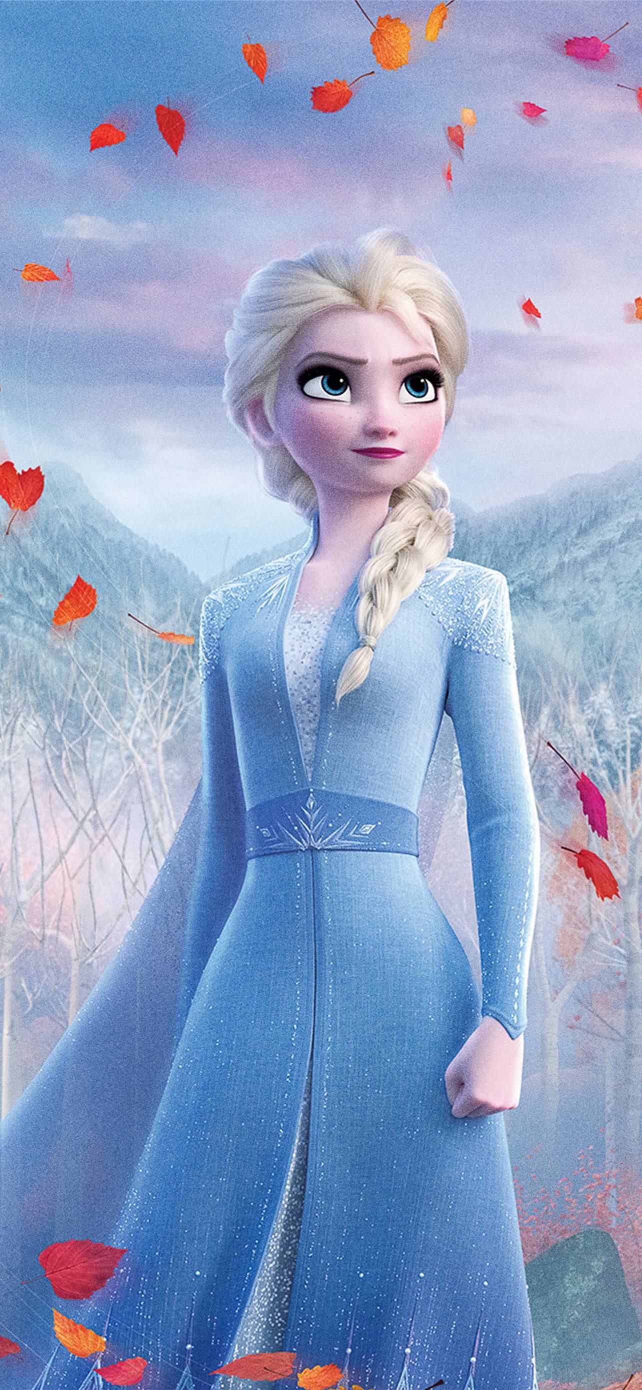 Elsa Frozen Phone Cave iPhone Wallpaper