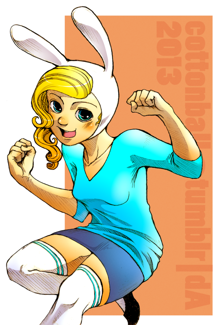 Fionna the Human by cottonball on