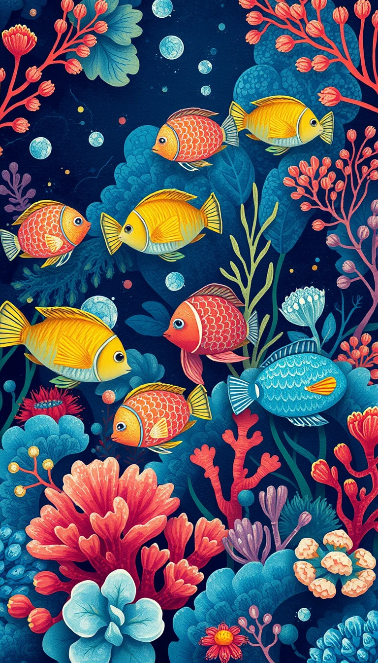 Fishouflage Wallpaper