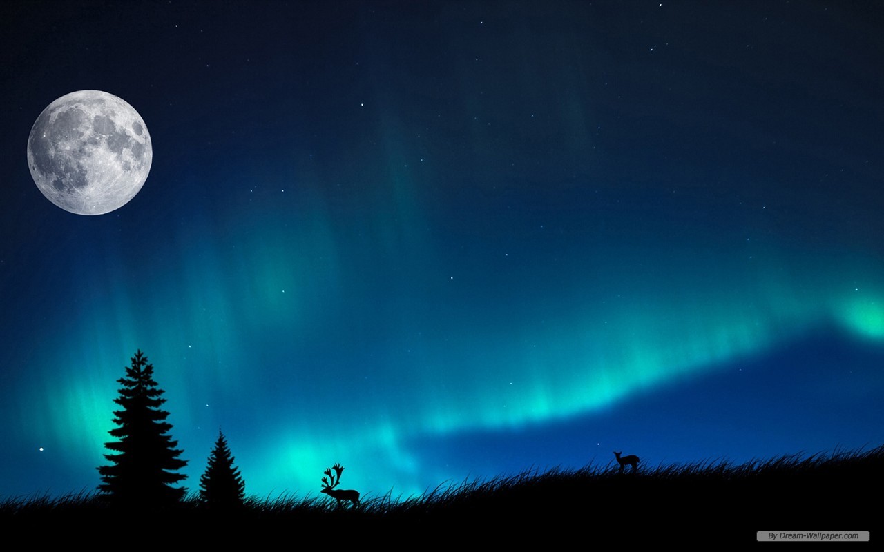 Nature Wallpaper Natural Wonders Of The Northern Lights