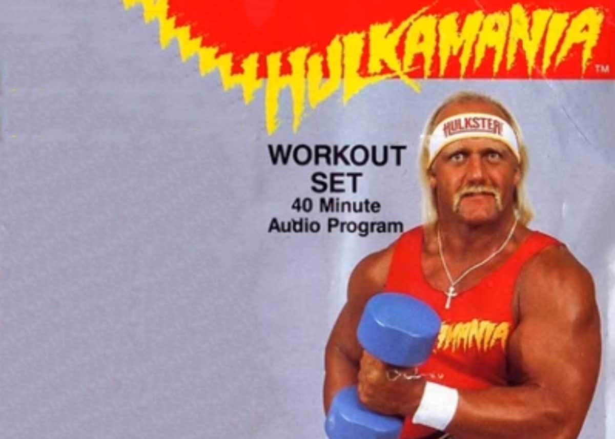 Hulkamania Workout Set Cassette Tape From Retroist