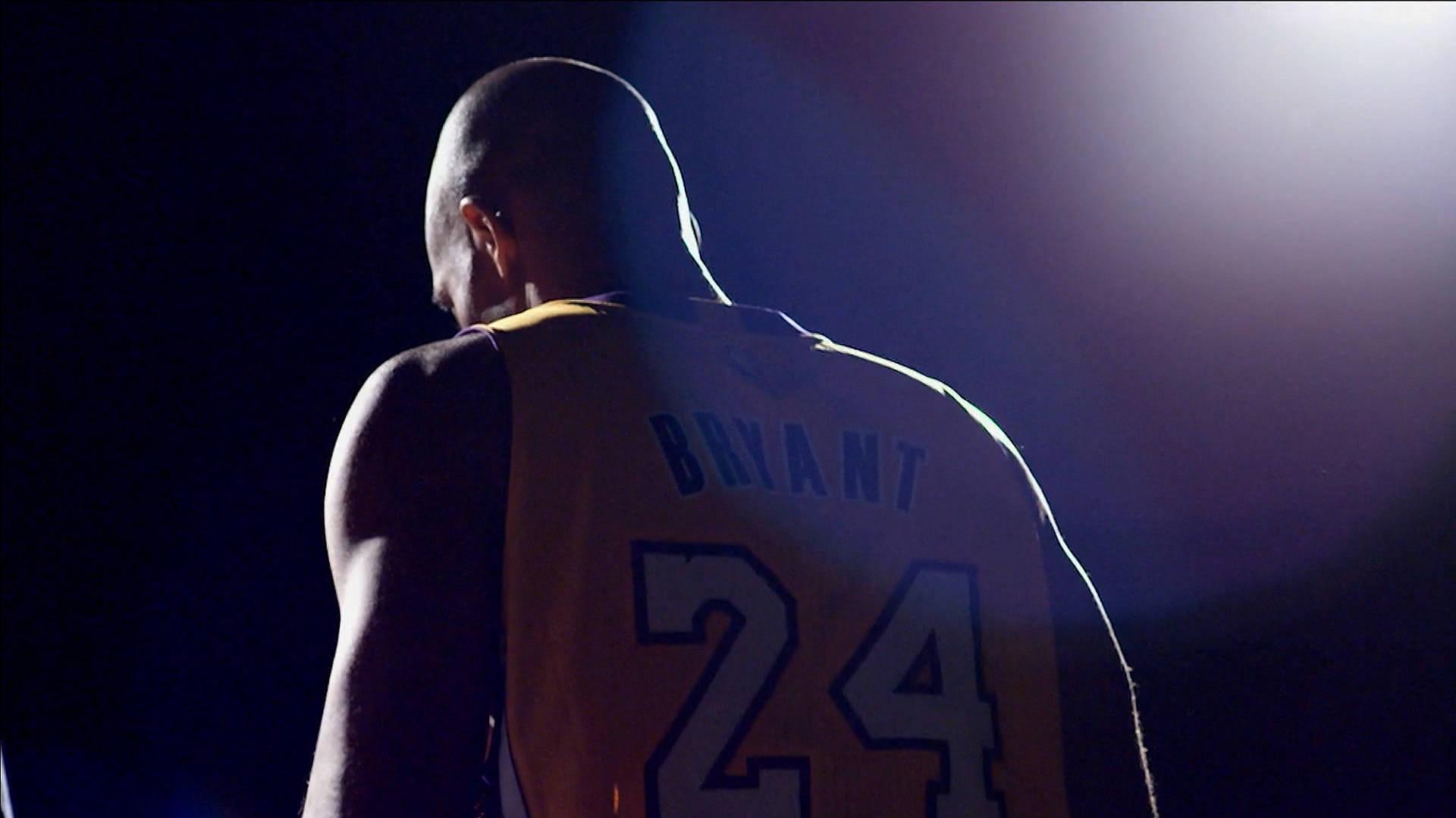 Kobe Bryant Shines In The Spotlight Wallpaper