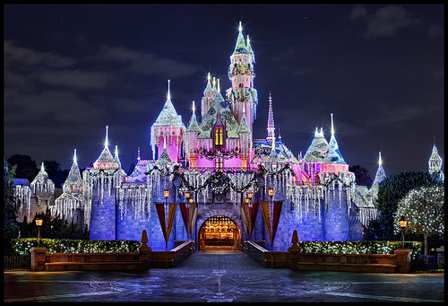 Sleeping Beauty Castle   Disneyland Christmas 2011 Flickr   Photo