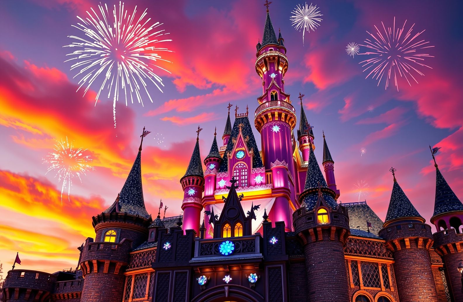 Disney Castle Wallpaper Hd