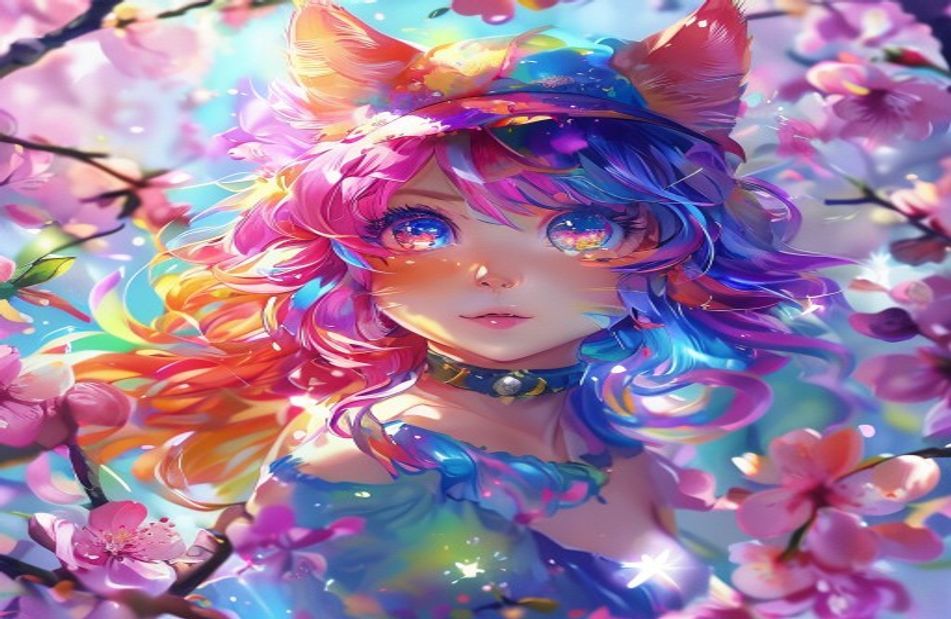 Anime Cat Girl Wallpaper