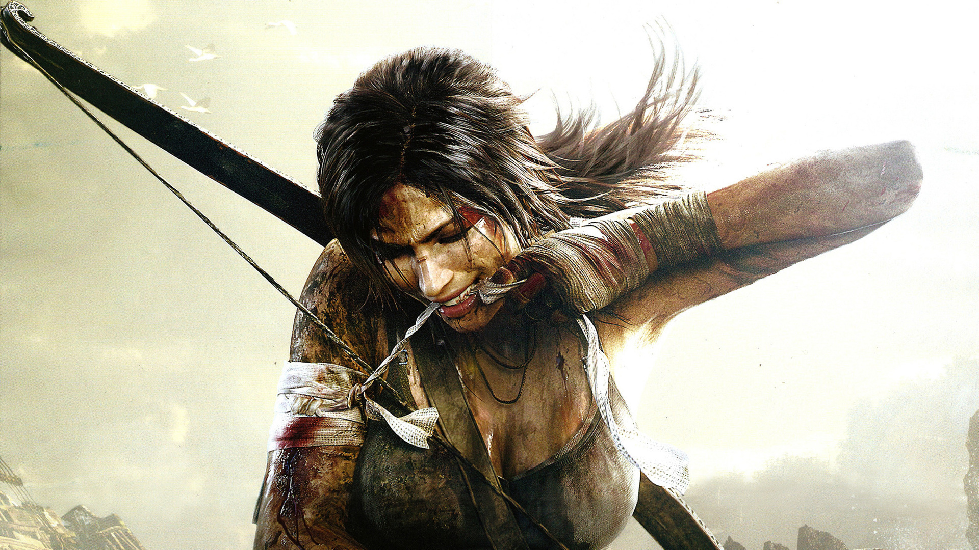 Parede Lara Croft Tomb Raider Jogos Grandes