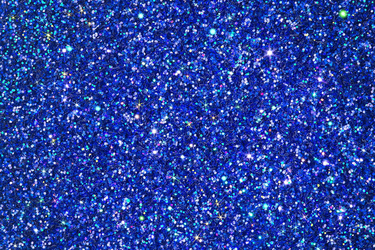 Dark Blue Glitter Jolifin Laser
