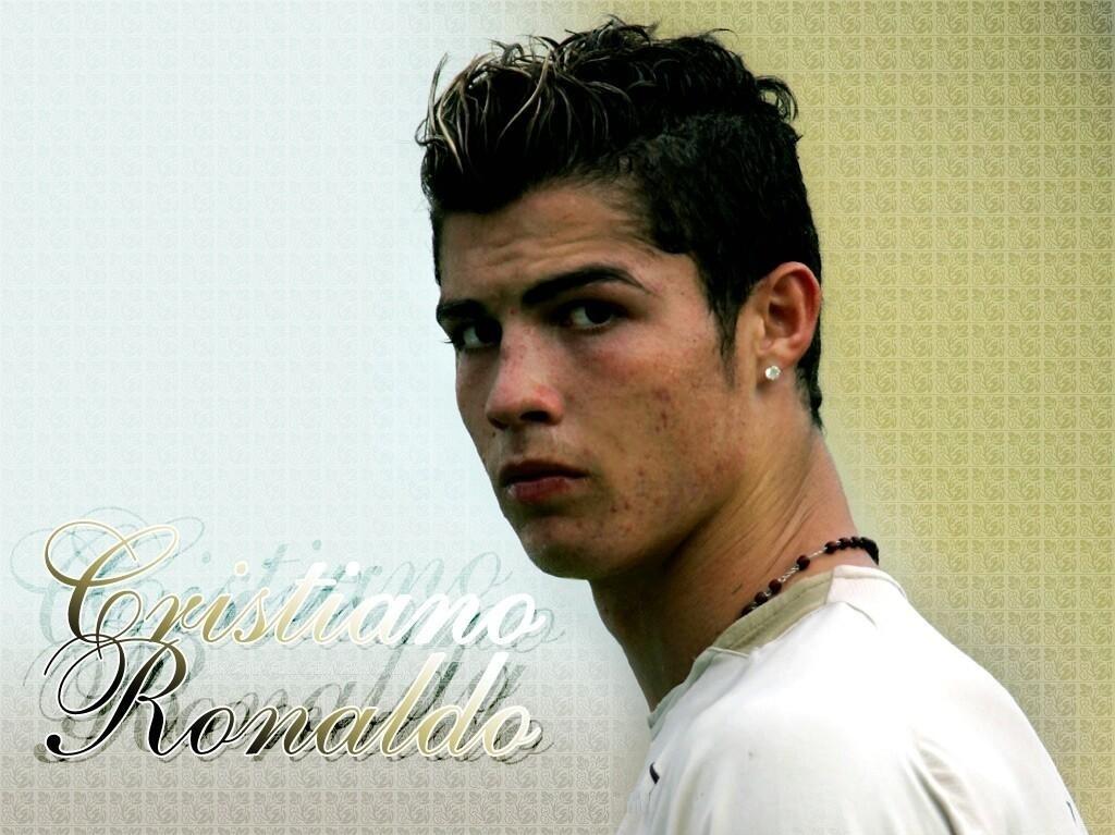 Young Cristiano Ronaldo HD Wallpaper