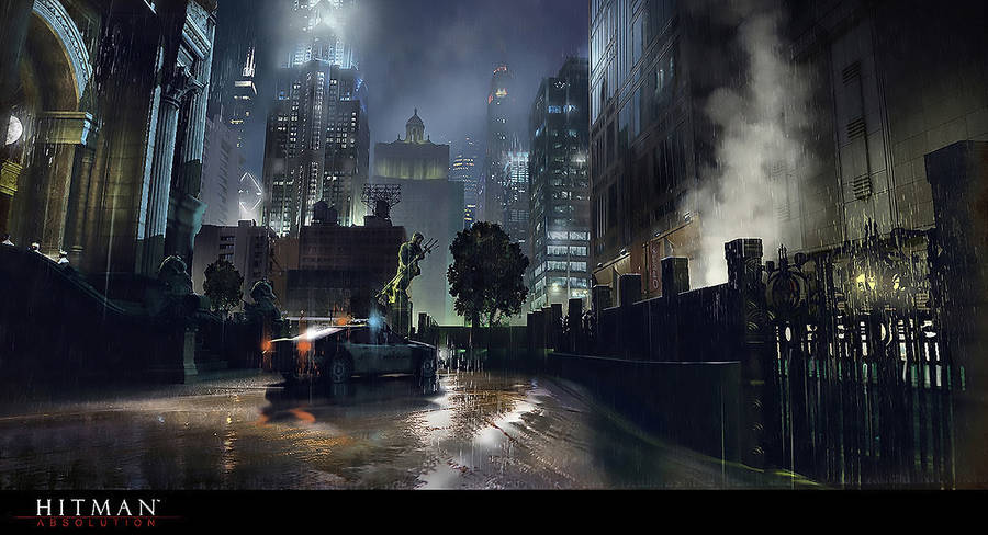 Dark City Hitman Absolution HD Wallpaper