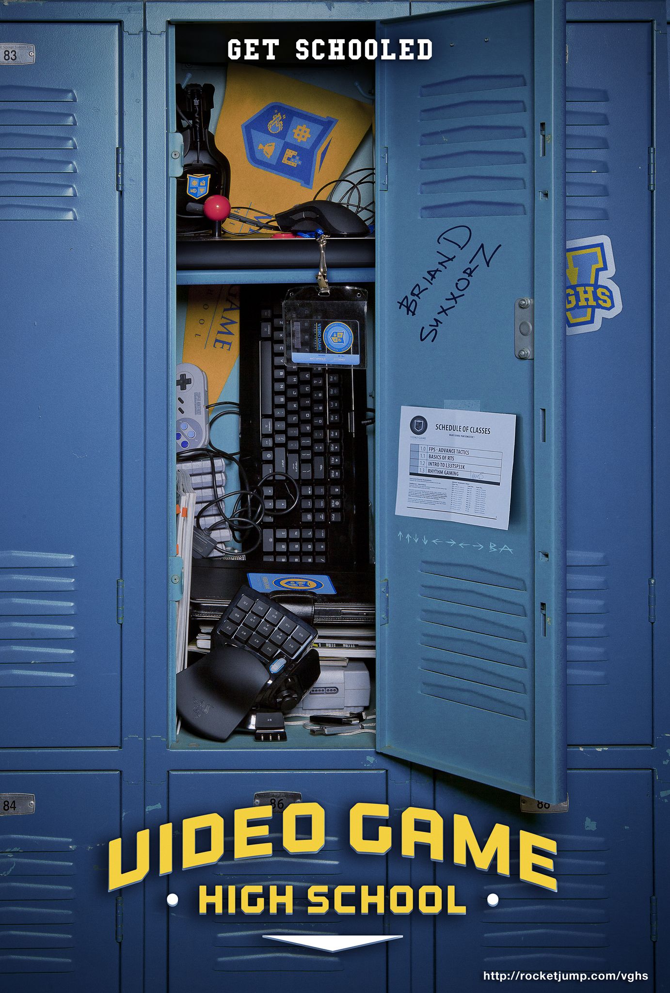 Vghs Poster Rocketjump High School Posters Online