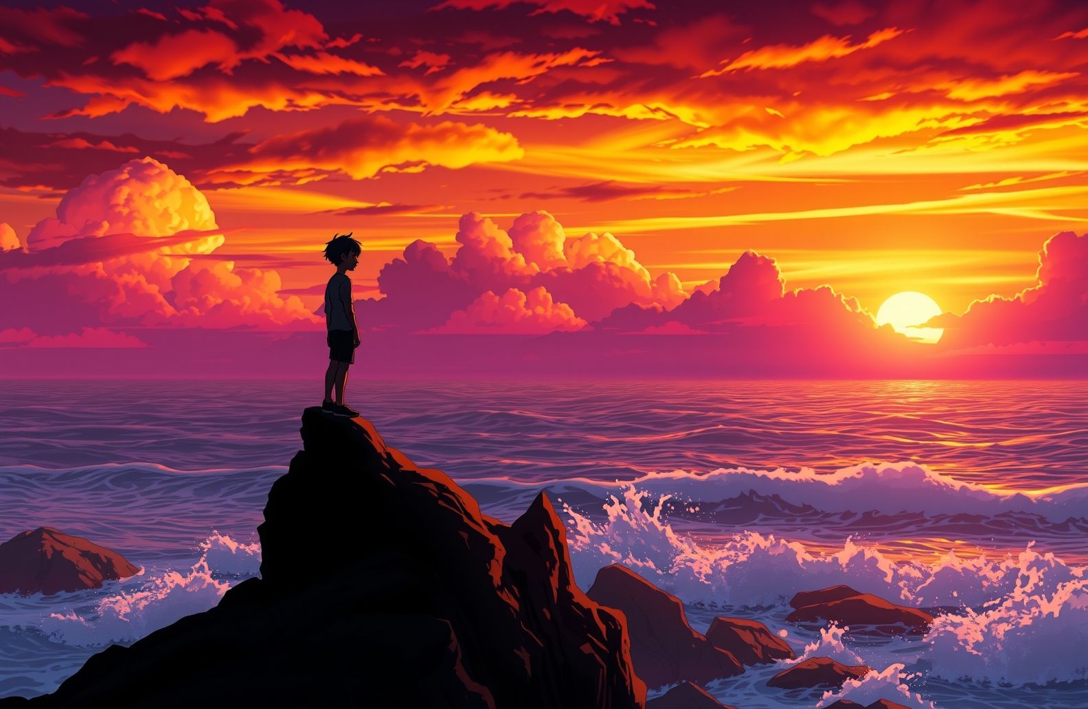 Alone Boy HD Wallpaper