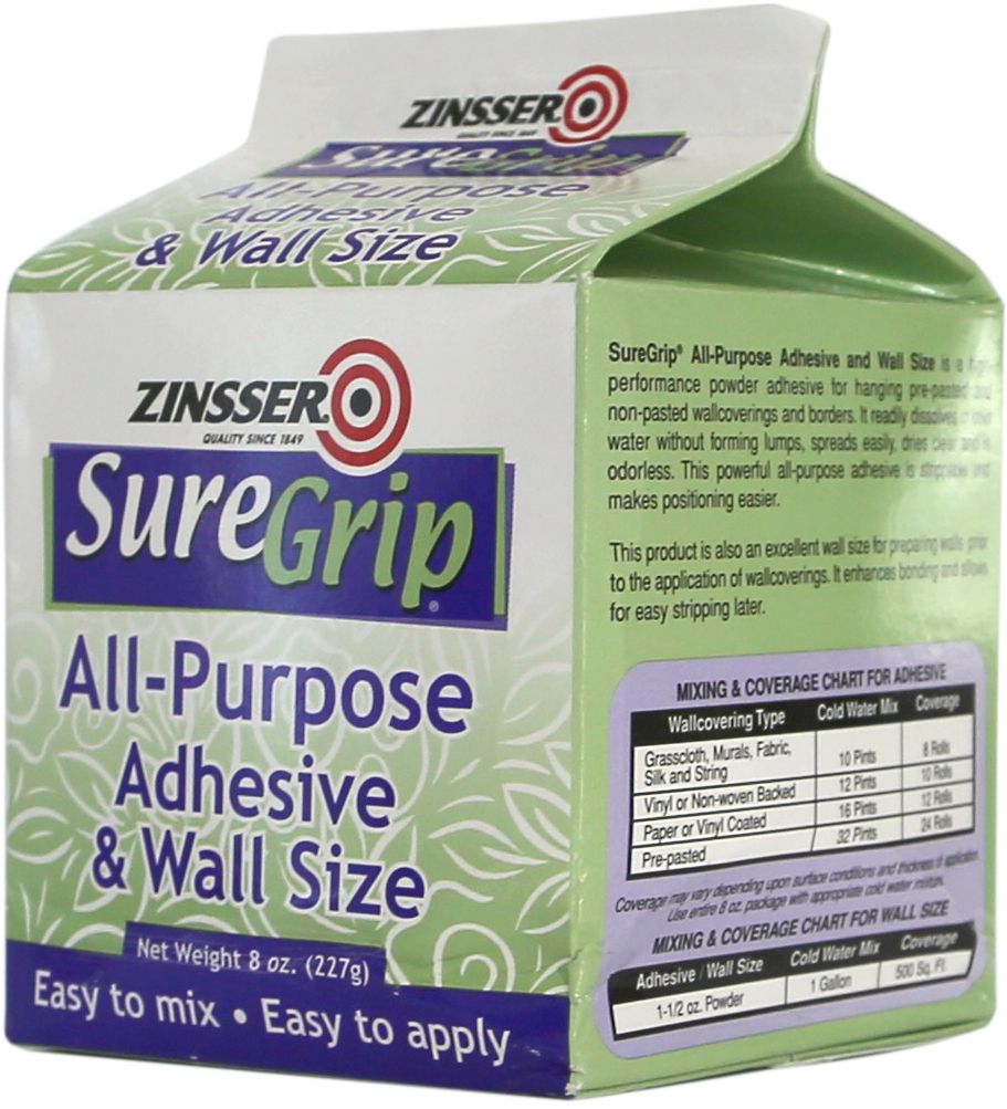 zinsser sure grip seam and repair adhesive wallpaper installation home garden wallpaper tools accessories the news reporter