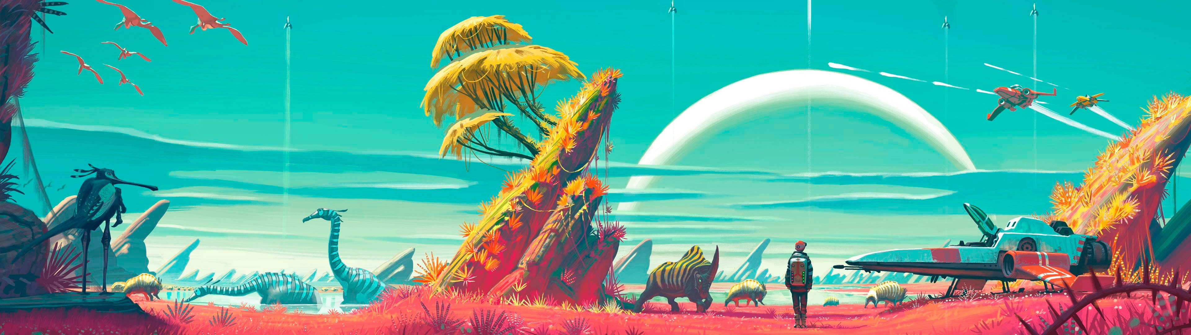HD Dual Monitor Wallpaper