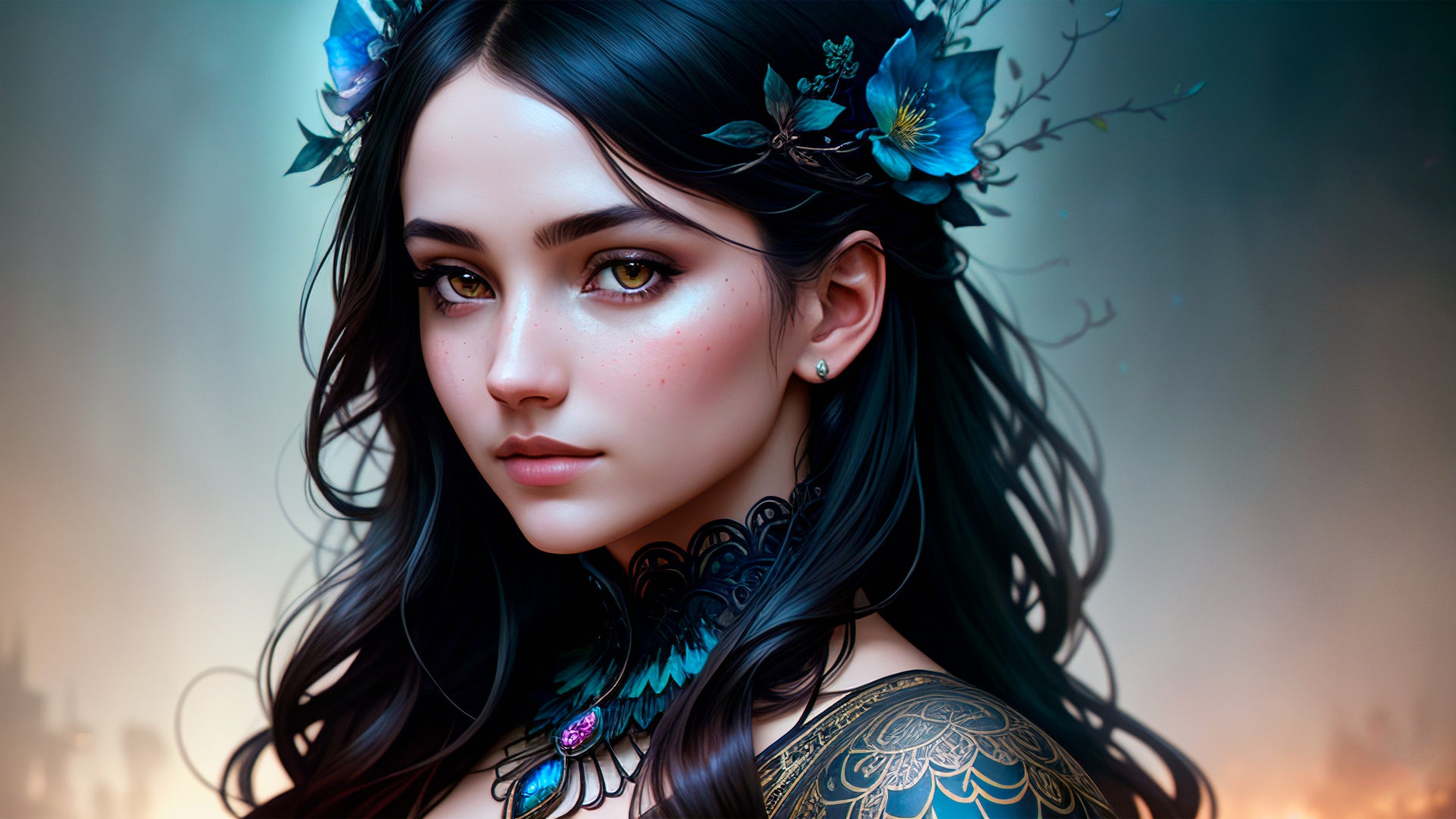 Beautiful Woman Wallpaper 4k Ai Art