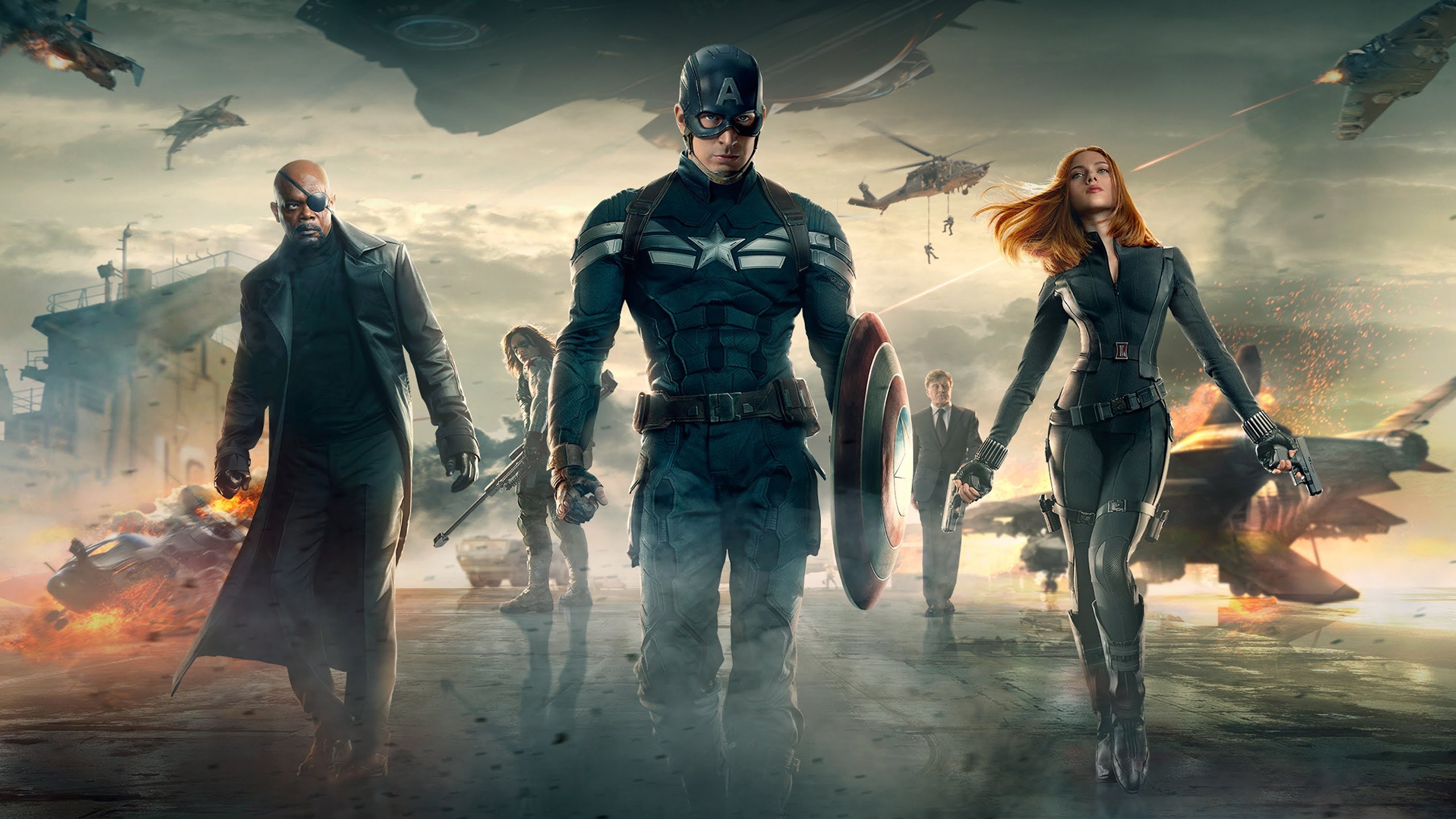 Captain America The Winter Soldier Movie Wallpaper HD