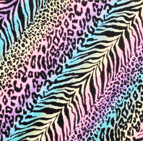 Rainbow Cheetah Print Wallpaper Multidao
