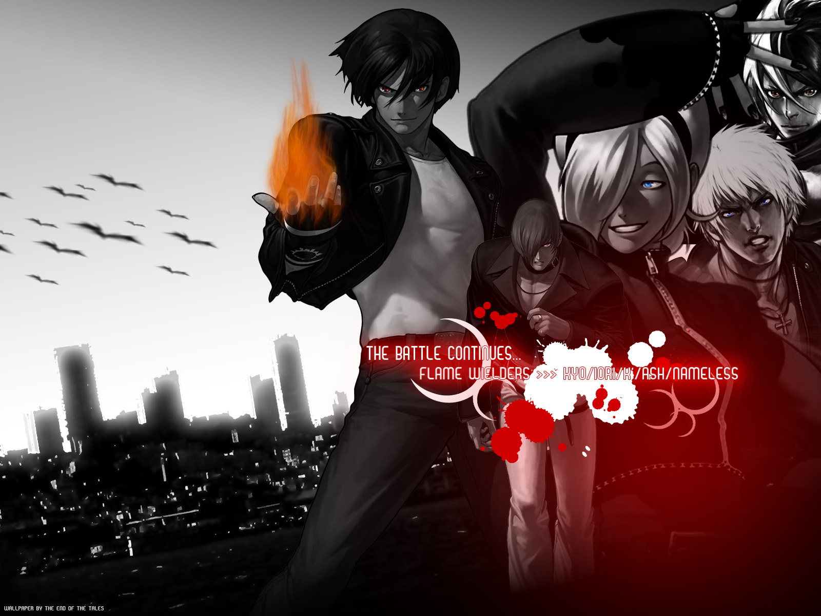 The King Of Fighters Flame Wielders Puter Wallpaper