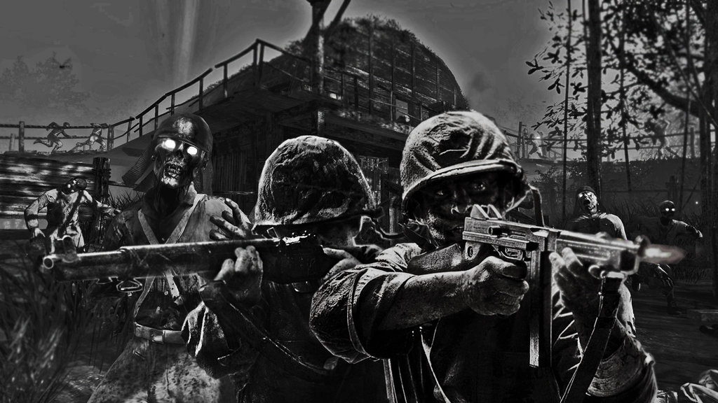 Call Of Duty Waw Custom Wallpaper By Hellhounds04