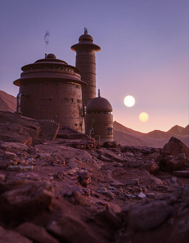 Jabba S Temple On Tatooine R Blender