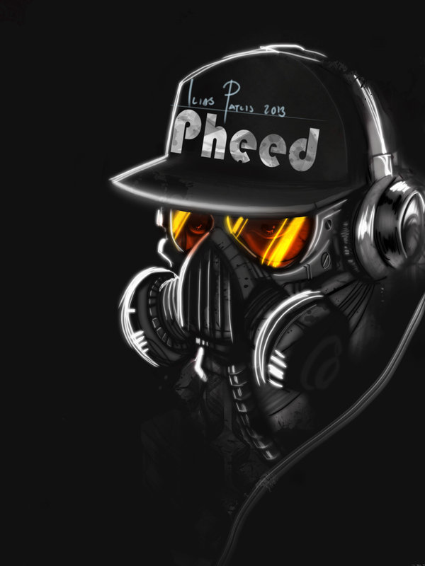 Cool Gas Mask Designs iPad Design By