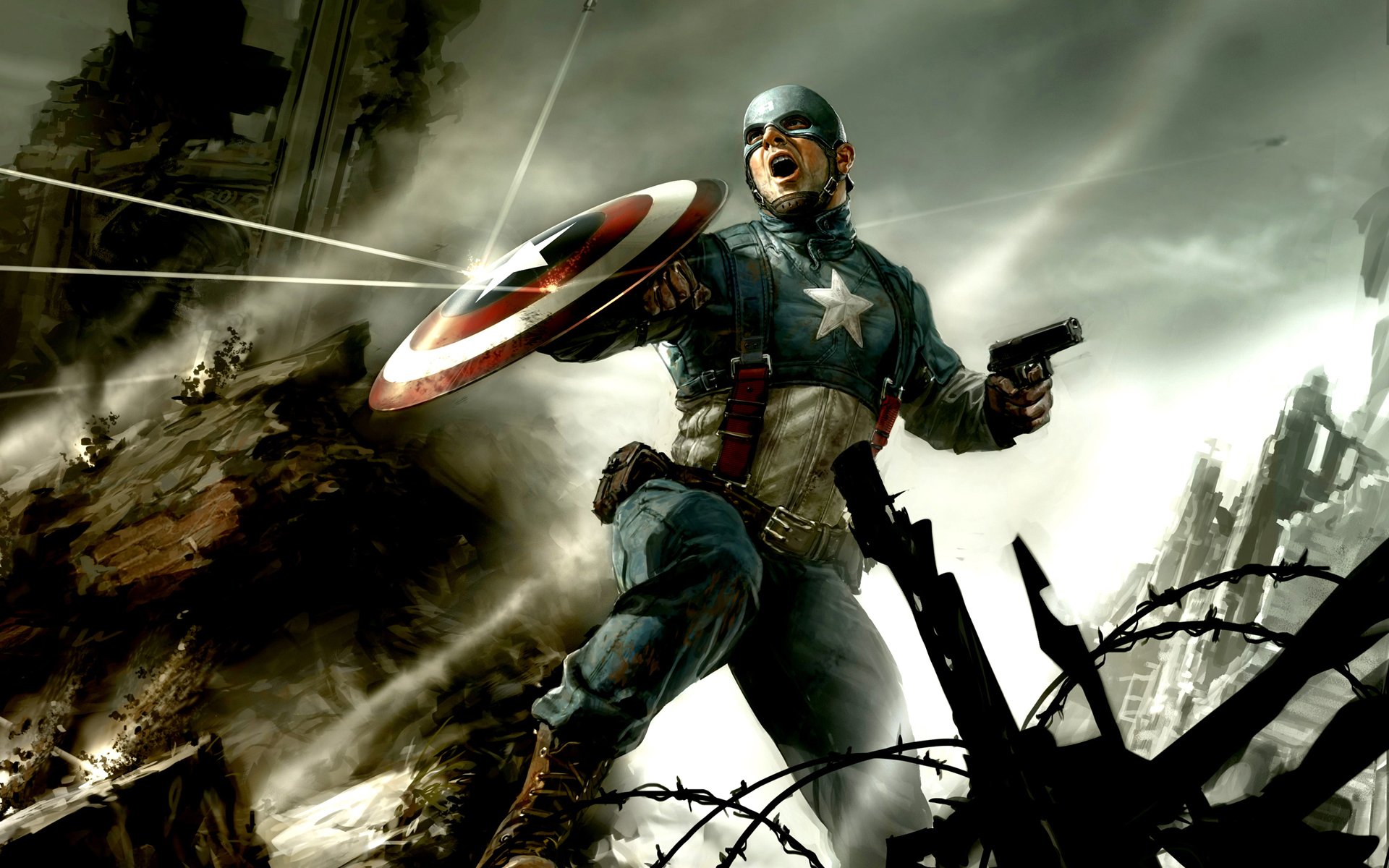 Captain America CG Wallpapers HD Wallpapers