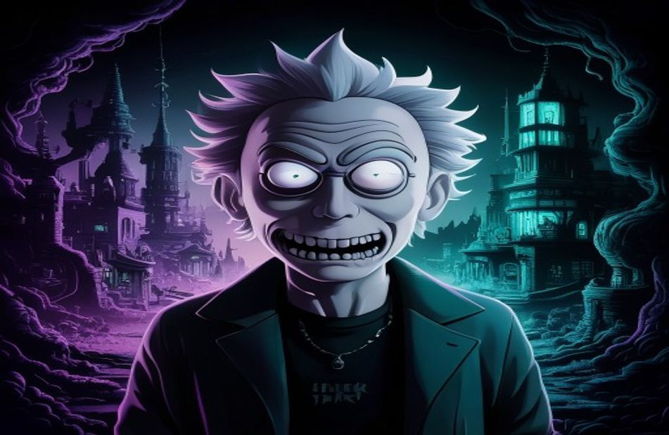 Evil Morty Wallpaper