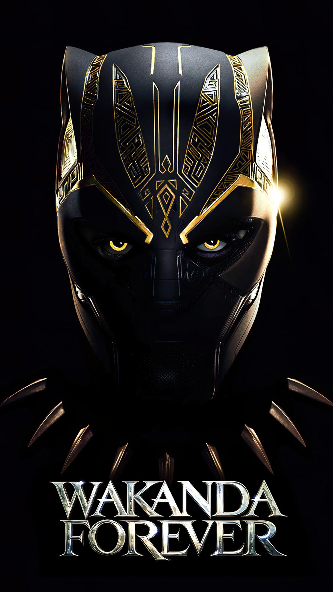 Black Panther Wakanda Forever Movie 4k Wallpaper iPhone HD Phone