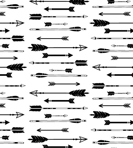 Arrows Black White BC Magic Wallpaper