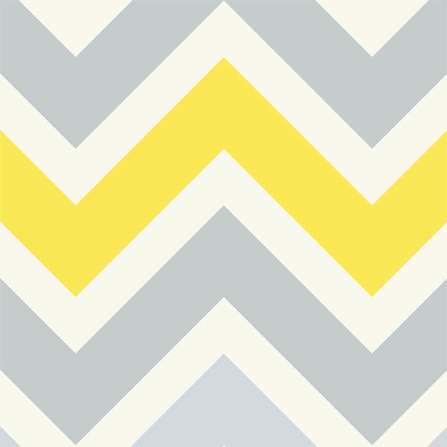 yellow and grey chevron wallpaper