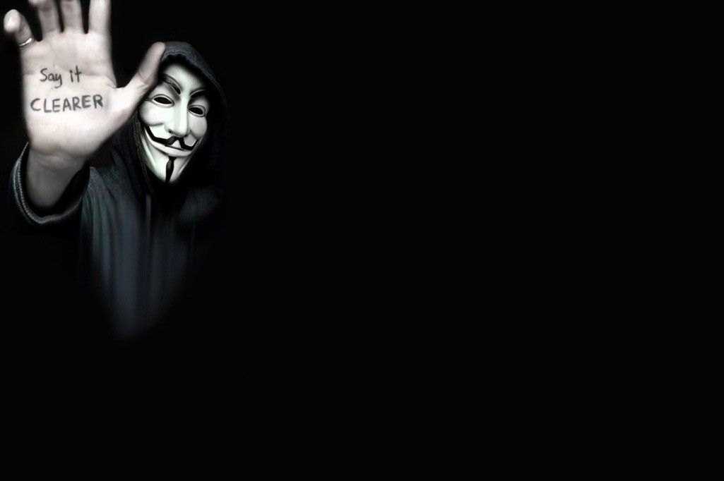 Desktop Image Of Anonymous Wallpaper