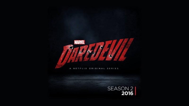 Name Daredevil Season Logo Poster Wallpaper