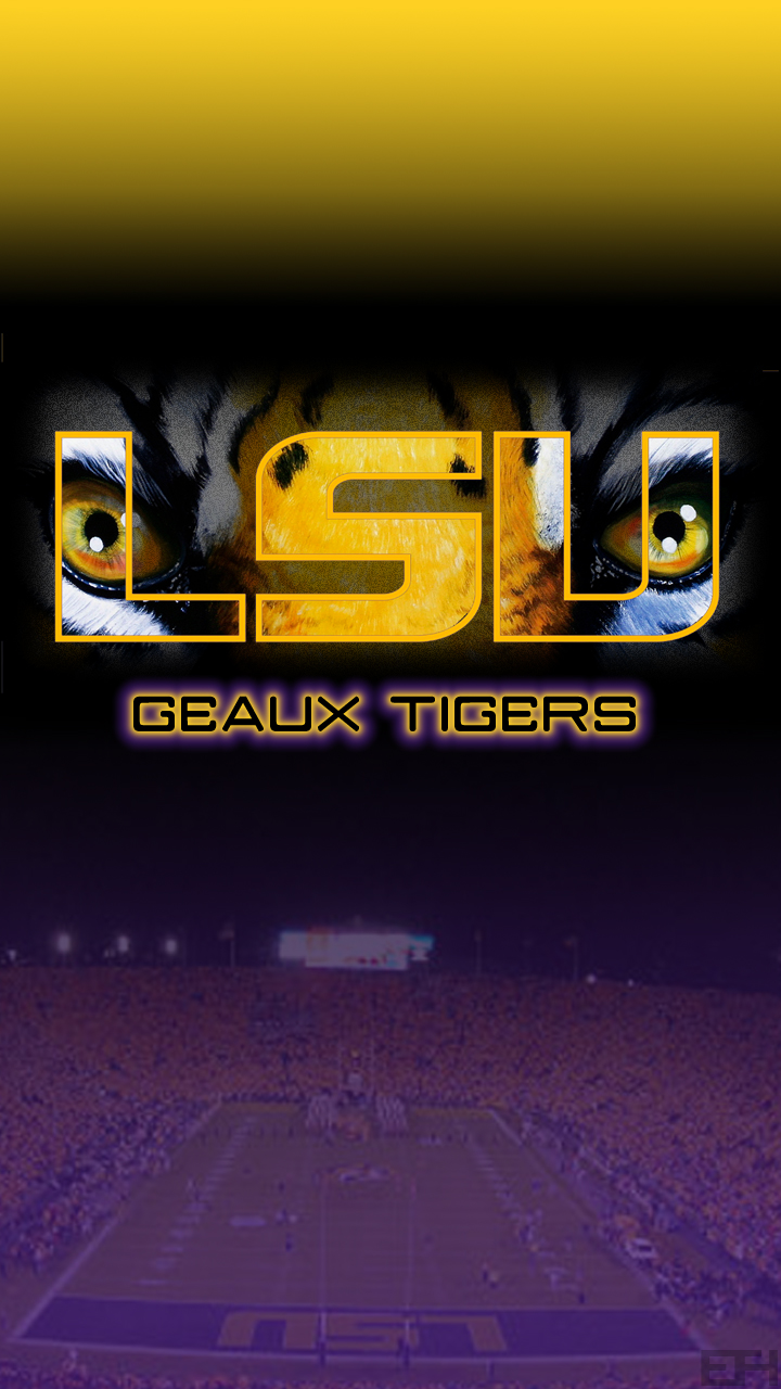 Download Show your LSU Tiger pride with this vibrant wallpaper Wallpaper