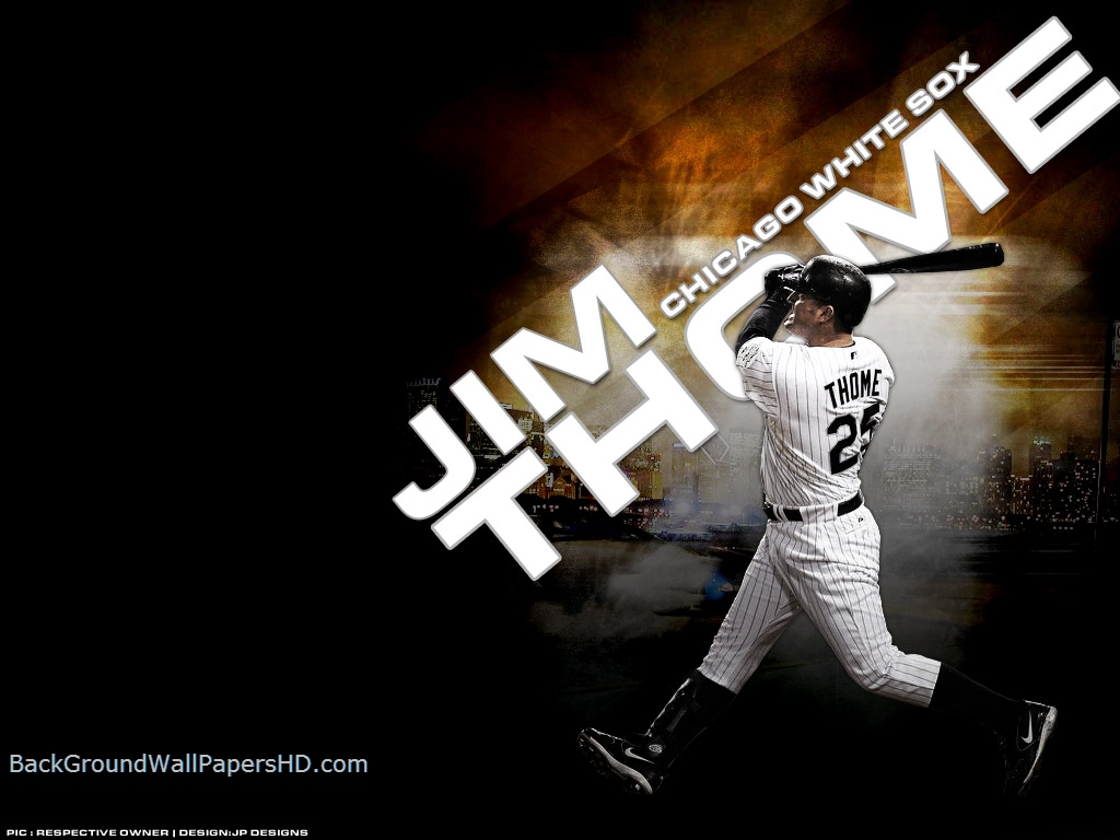 Baseball Chicago Whitesox Jim Thome HD Wallpaper