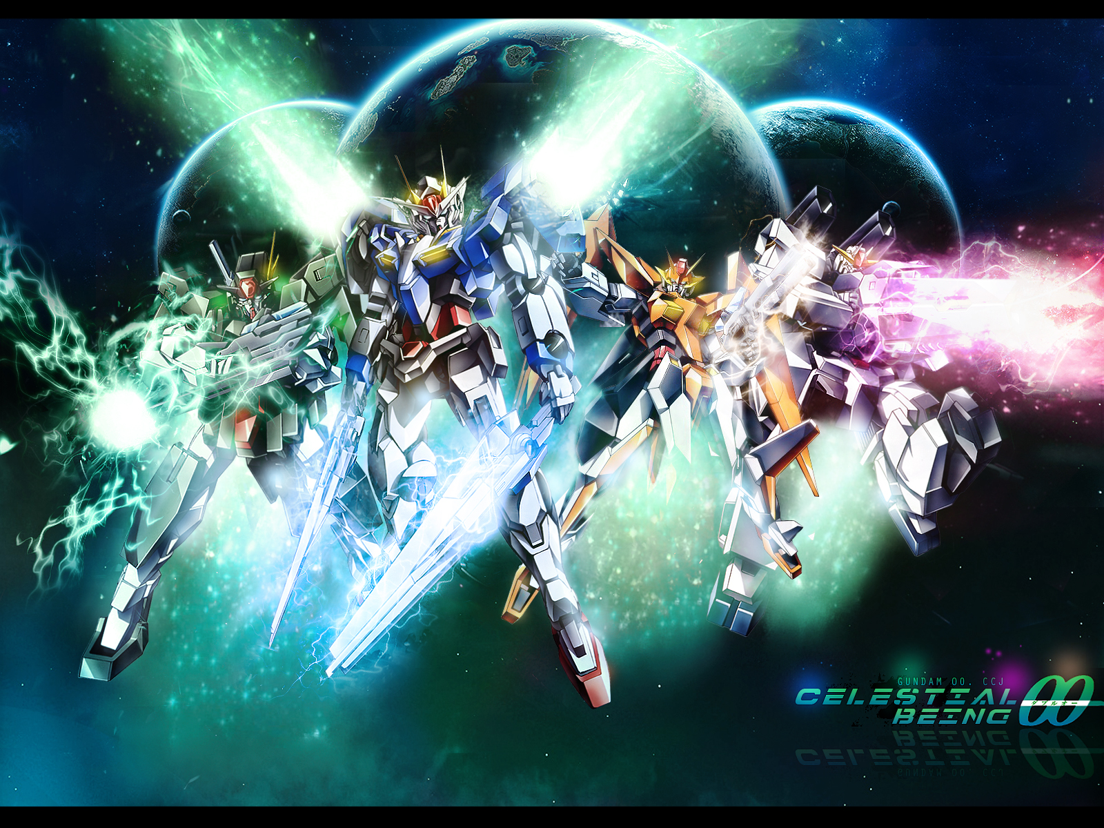 Farulz 007 Gundam OO Wallpaper